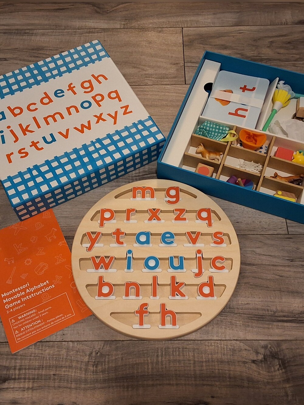 NEW Lovevery Montessori Movable Alphabet Game The Persister Play Kit